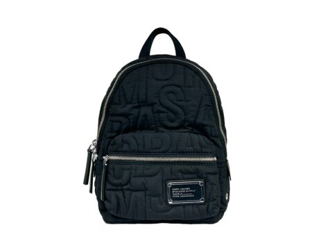 Therut Small Black Quilted Backpack – Stylish & Practical Bookbag